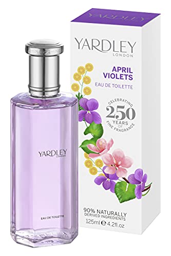 Yardley April Violets Eau de Toilette 125ml Spray, Multi (10002534)