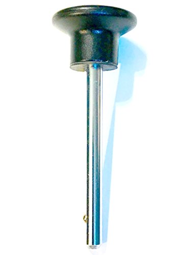 SBD's ( 3/8" Dia, 3-3/4") Quick Release Pin Tensile Grip Length/Locking Space Chrome Plated Steel Shaft Polypropylene Black Knob Handle Fitness Eqpt Weight Stack pin