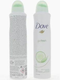 Dove Go Fresh Cucumber &amp; Green Tea Deodorant 48h Spray 250 ml