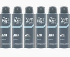 Dove CLASSIC Men + Care 48 Hours Antiperspirant, 5.07oz / 150ml