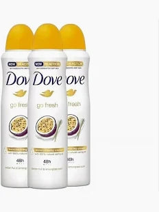 DOVE PASSION FRUIT SCENT DEODORANT SPRAY 200 ML / 6.76 OZ